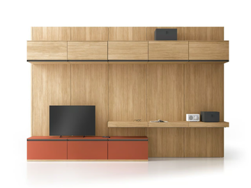 KOBY - Sectional wooden walk-in wardrobe by Santalucia Mobili - view 2